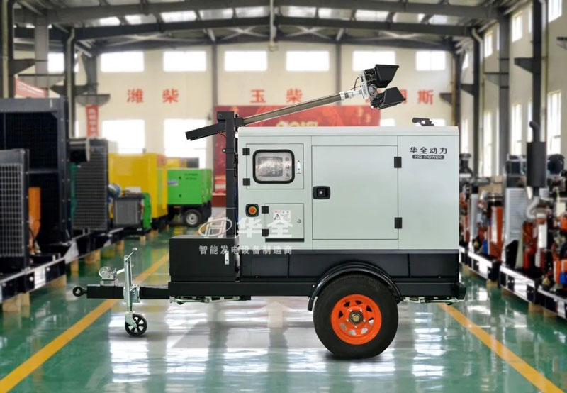 戶外施工用柴油發(fā)電機組